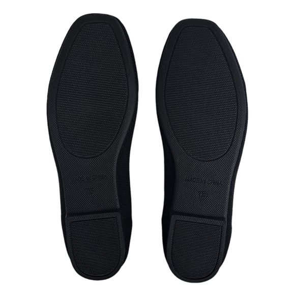 STEVE MADDEN Raine Knit Black Fabric Loafers Flats Size 7.5 - Picture 11 of 16